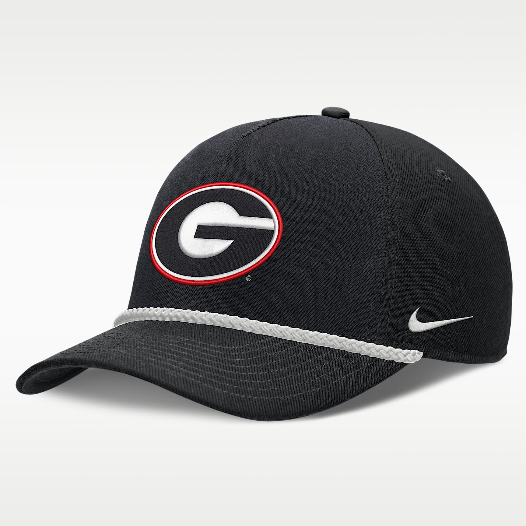 Georgia Sideline Rope Rise Men's Nike College Adjustable Hat. Nike.com